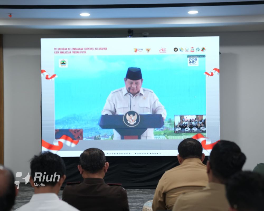 Lewat Virtual, Munafri Hadiri Peresmian Koperasi Merah Putih Oleh Presiden Prabowo Subianto