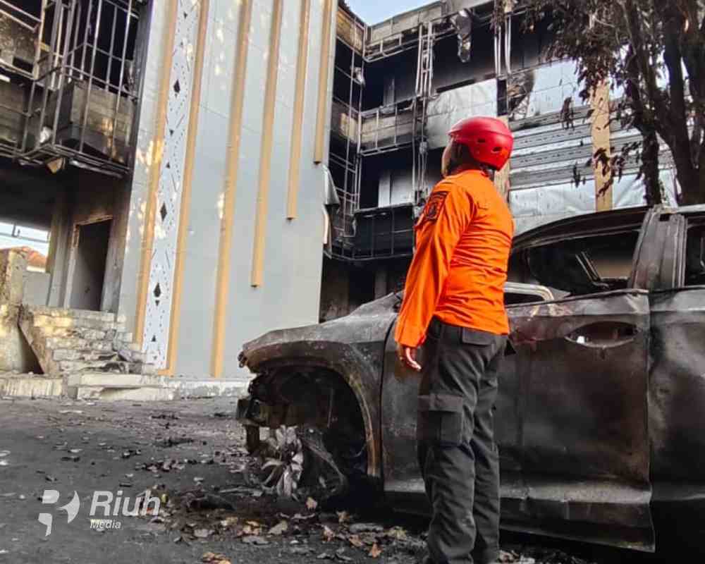 BPBD Makassar Dirikan Posko Siaga 24 Jam di DPRD Kota Makassar Pasca Kebakaran