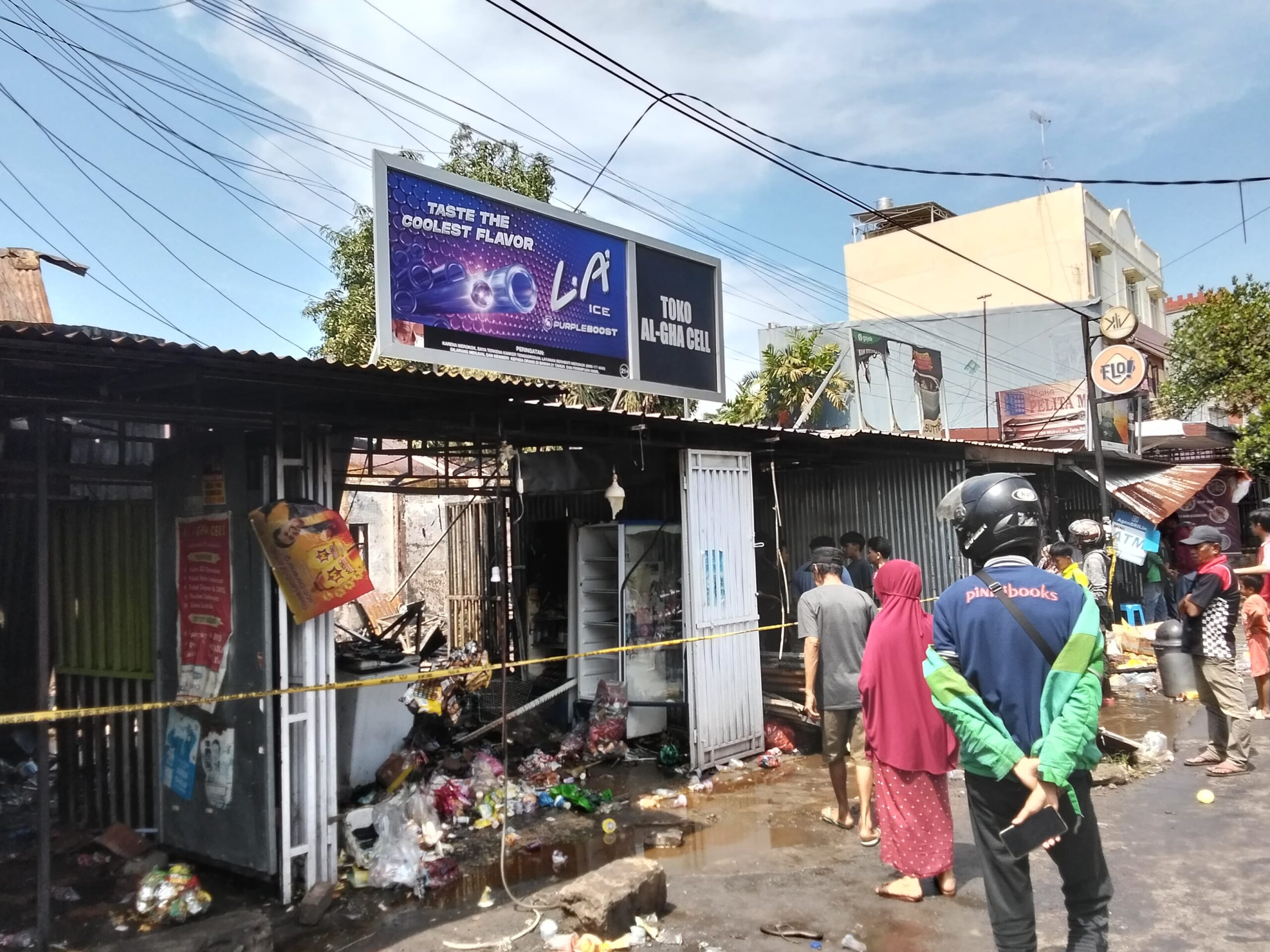 BPBD Kota Makassar Tangani Kebakaran di Rappocini, 9 Jiwa Terdampak