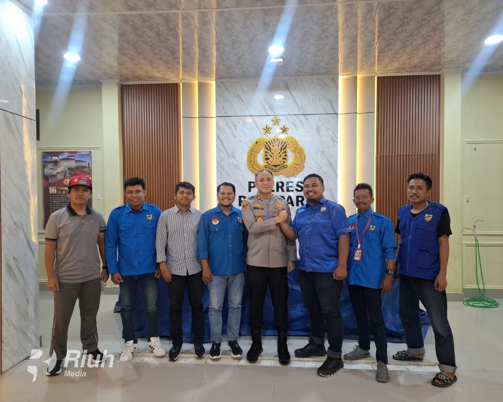 Kapolres Parepare Sambut KNPI, Komitmen Bersama Bangun Kota yang Aman dan Berdaya Saing