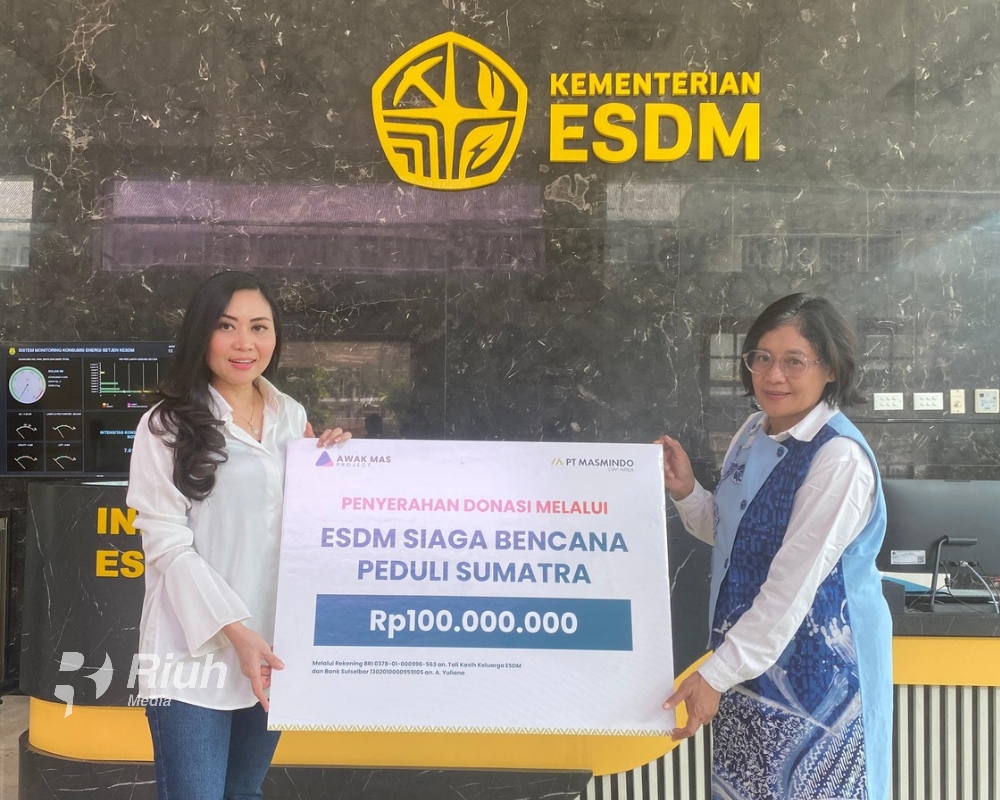Masmindo Dwi Area Salurkan Bantuan Kemanusiaan Melalui Program ESDM Siaga Bencana Peduli Sumatera